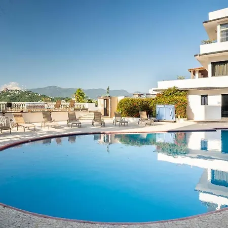 Gran Habitacion Con Terraza Vista Espectacular, Piscina Acapulco Exterior foto